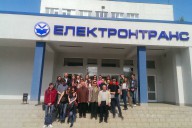 Visitors to «Electrontrans» – the students of Iv.Franko Lviv National University